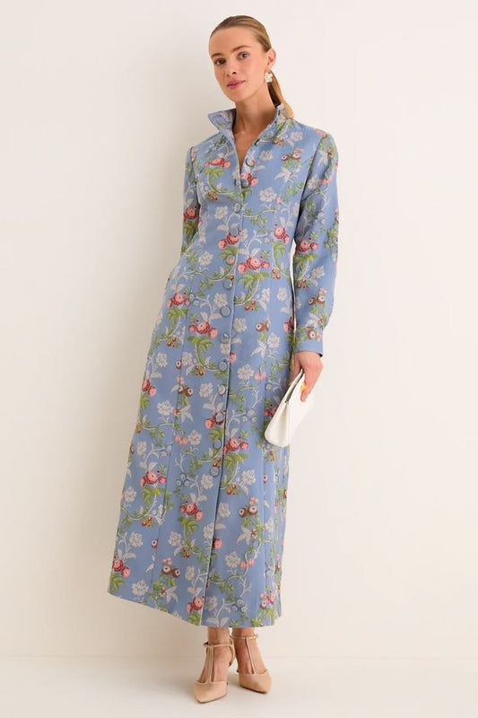 Margot Jacquard Coat Dress