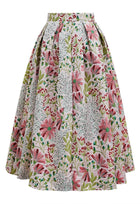 Margot Jacquard Pleated Midi Dress