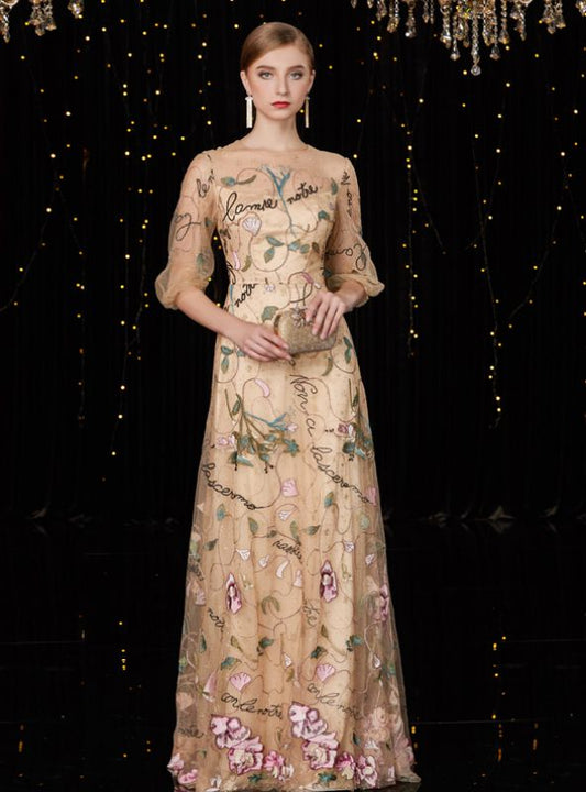 Constance Tulle A-Line Dress