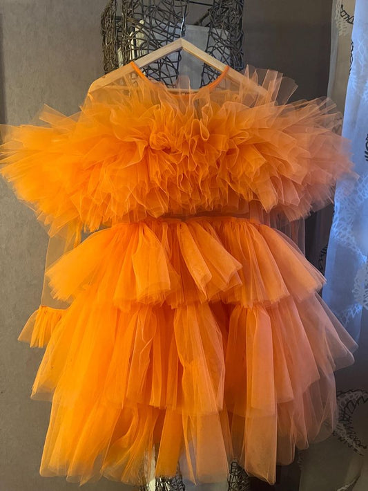 Rena Tulle Puff Dress