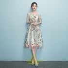 Champagne Bride Party Dress Oriental Womens Cheongsam Style Elegant Long Qipao Luxury Wedding Robes Clothes Vestido Nobl