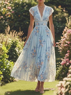 Celeste Chiffon Maxi Dress