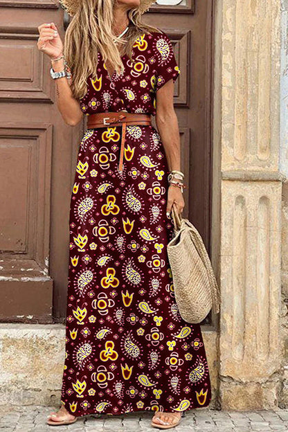 Ash Margot Paisley Maxi Dress