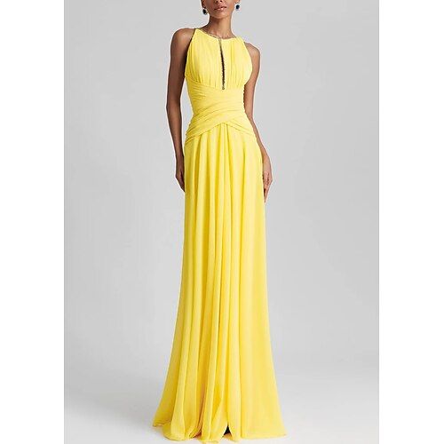 Arabella Chiffon Evening Gown