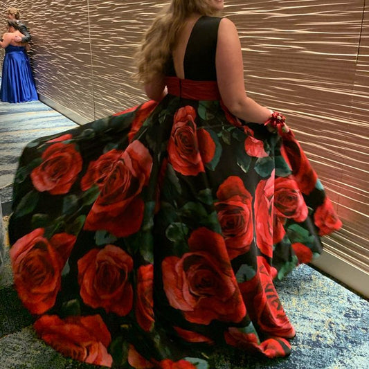 Sherri Hill Dresses | Sherri Hill Prom Dress | Color: Black/Red | Size: 14