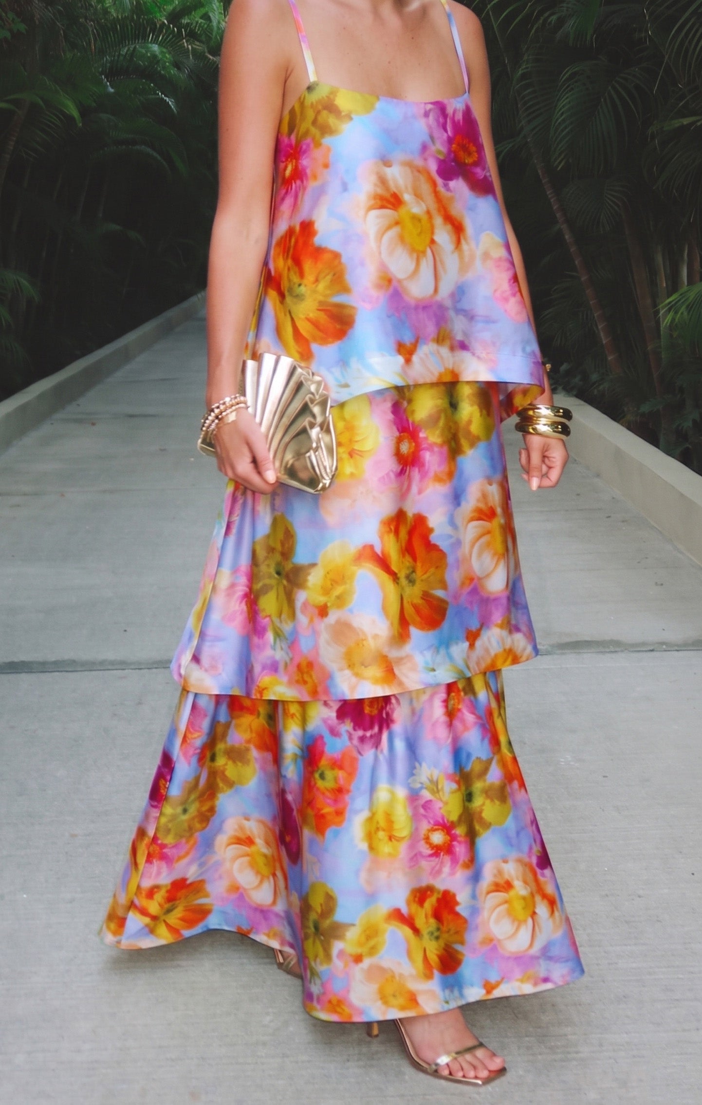 Margot Silk Charmeuse Midi Dress