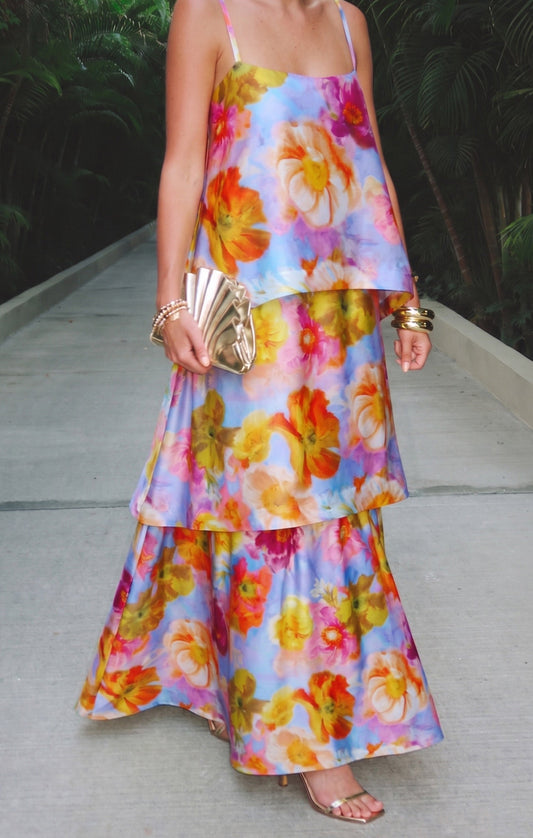 Margot Silk Charmeuse Midi Dress