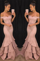 Arabella Off-the-Shoulder Mermaid Gown
