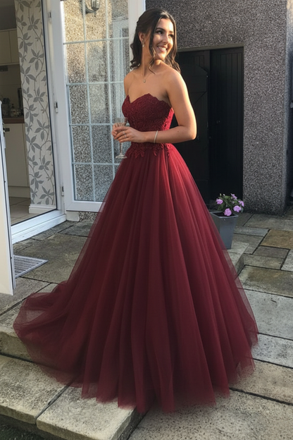 Daffodil Arabella Tulle A-Line Gown
