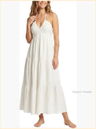 Margot Tiered Halter Maxi Dress
