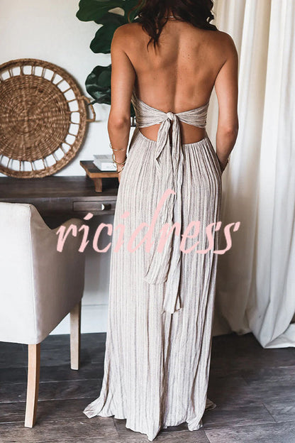 up Light Weight Maxi Dress Marina Printed Halter Maxi Dress