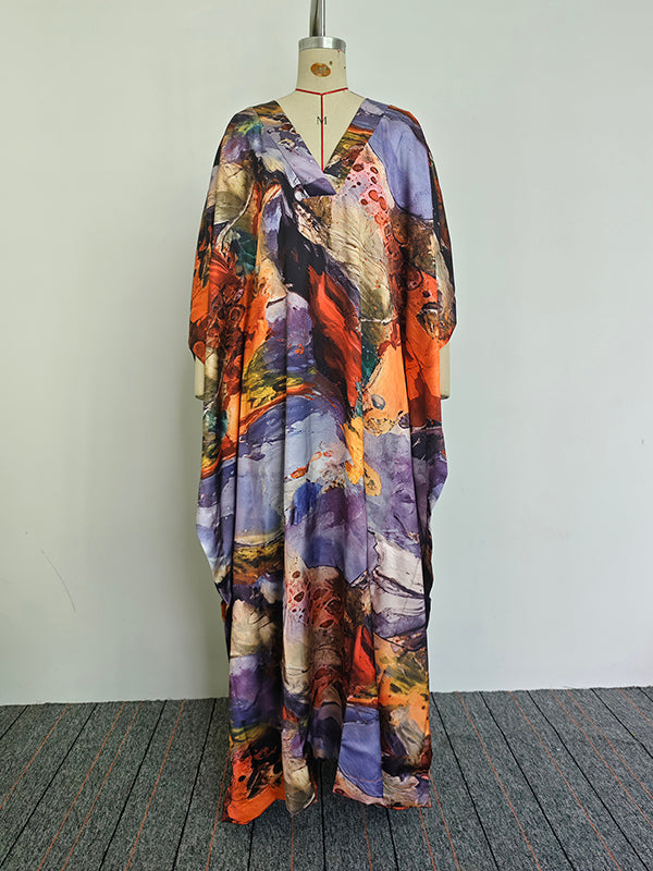 Neck Maxi Dresses Isadora Gauze Maxi Dress