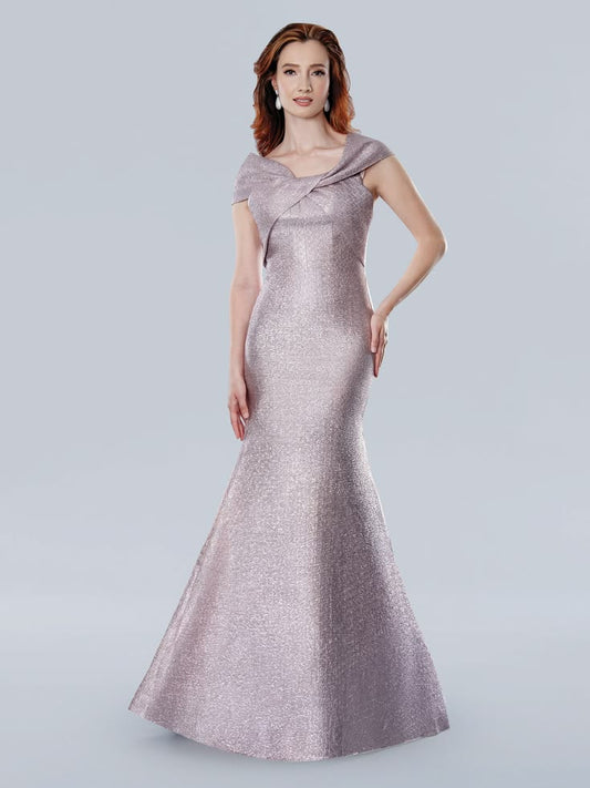 Stella Couture Mermaid Evening Dress in Rose