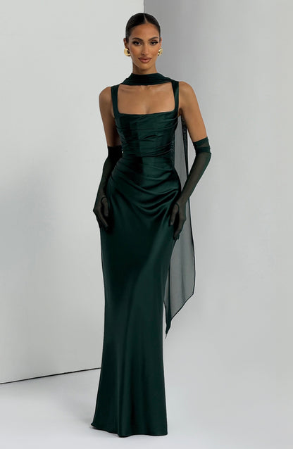 SABINE Maxi Dress - Emerald