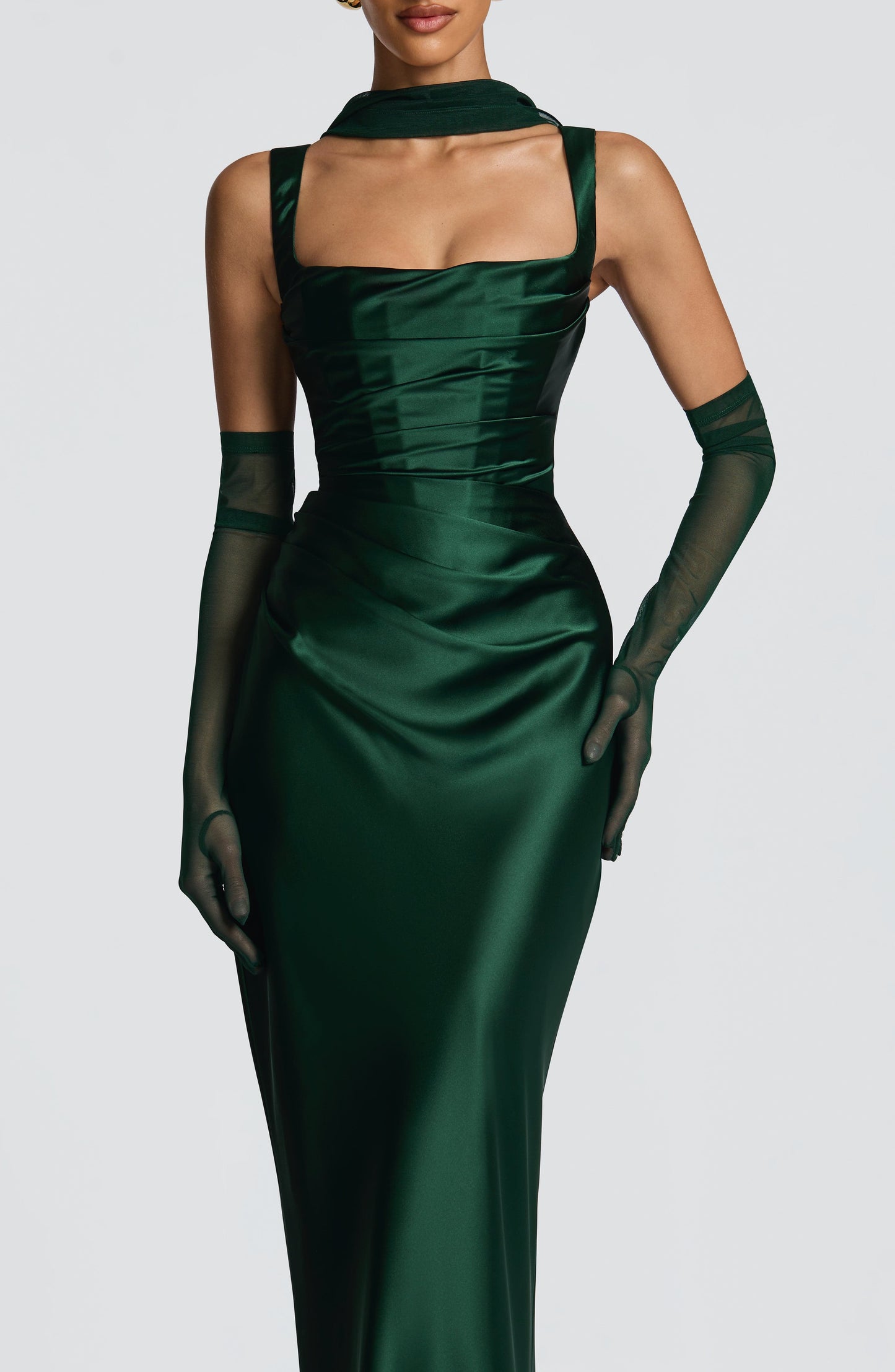 SABINE Maxi Dress - Emerald