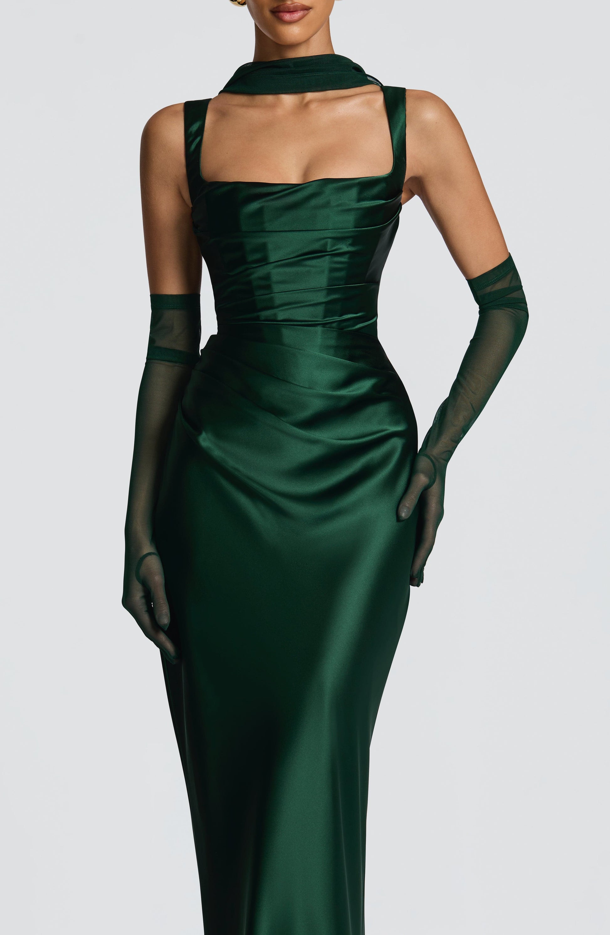 SABINE Maxi Dress - Emerald