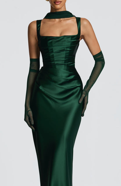 SABINE Maxi Dress - Emerald