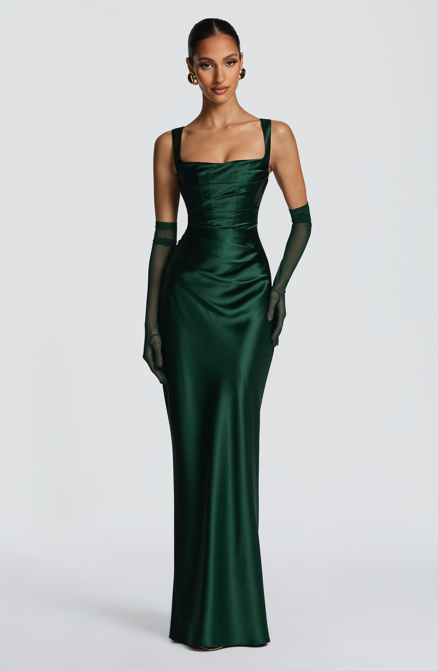 SABINE Maxi Dress - Emerald