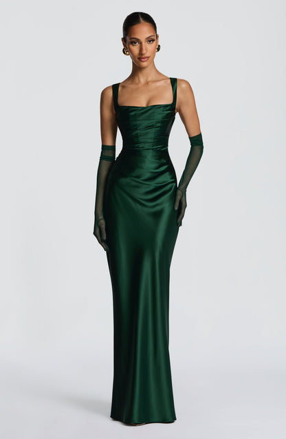 SABINE Maxi Dress - Emerald