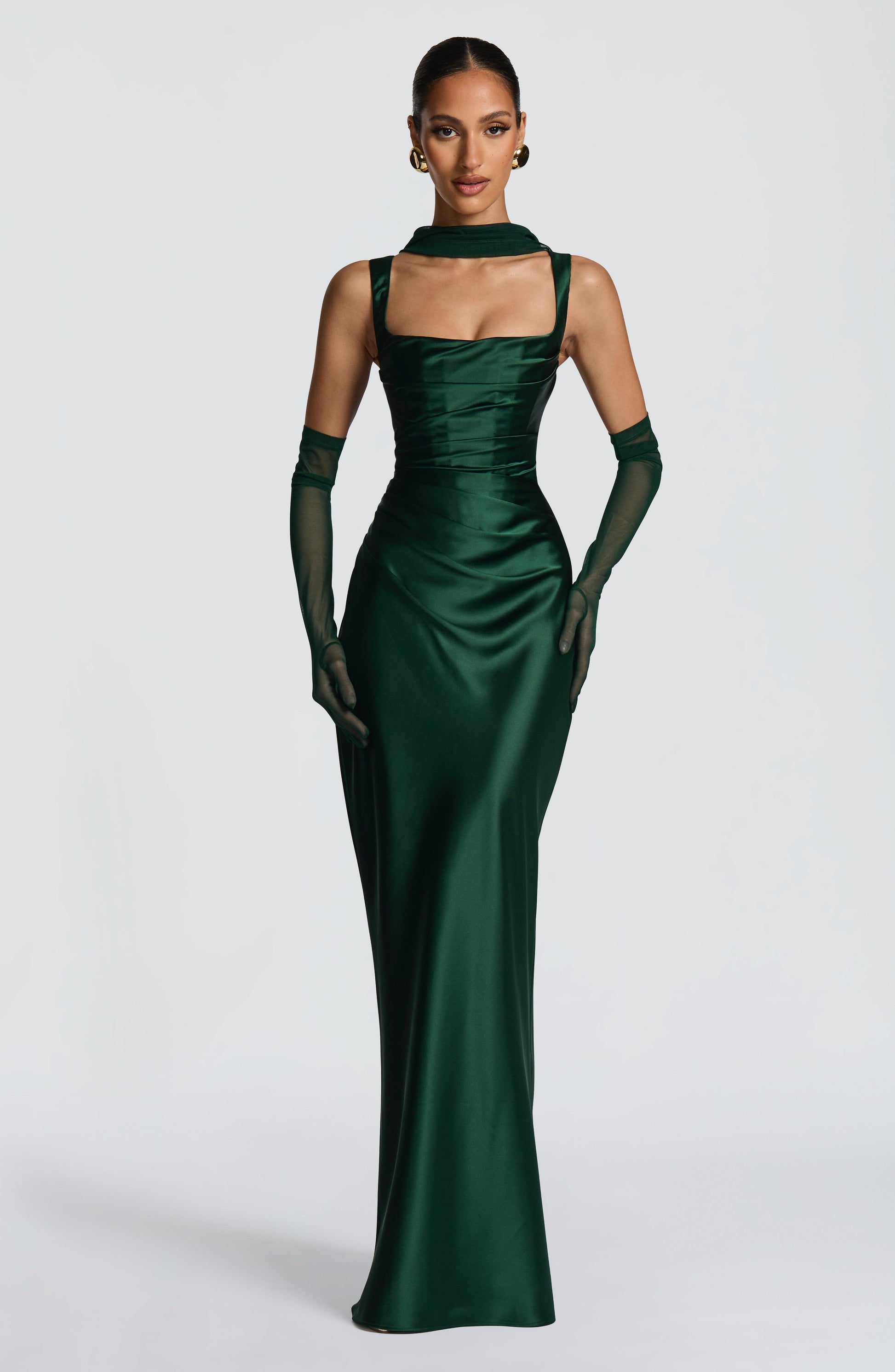 SABINE Maxi Dress - Emerald
