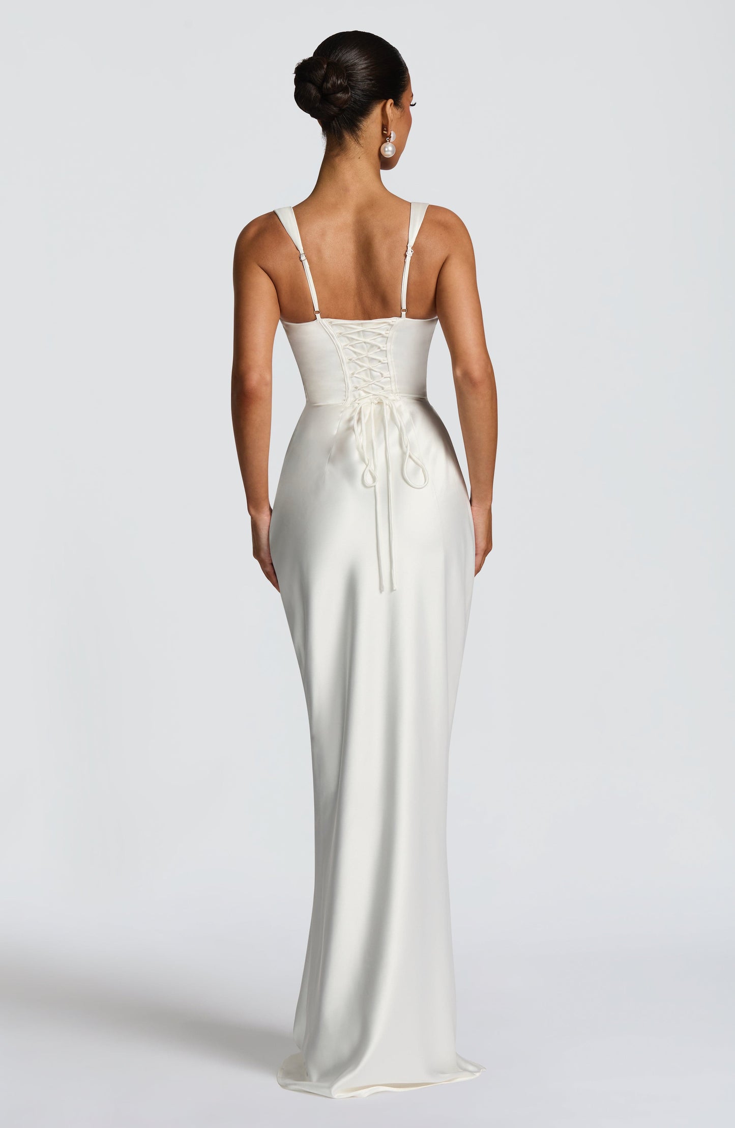 Ivory Calanthe Sequin Maxi Dress