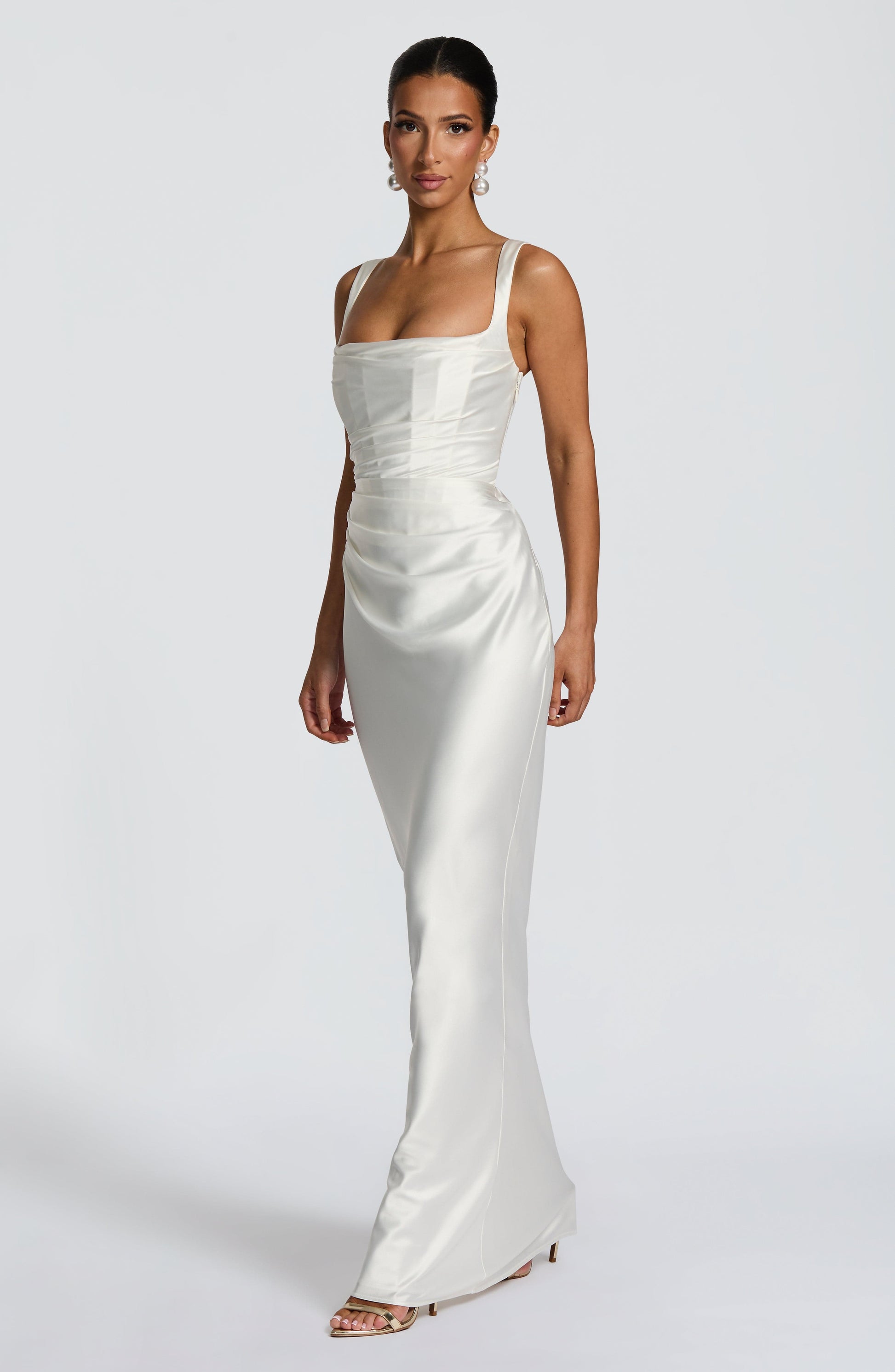 SABINE Maxi Dress - Ivory