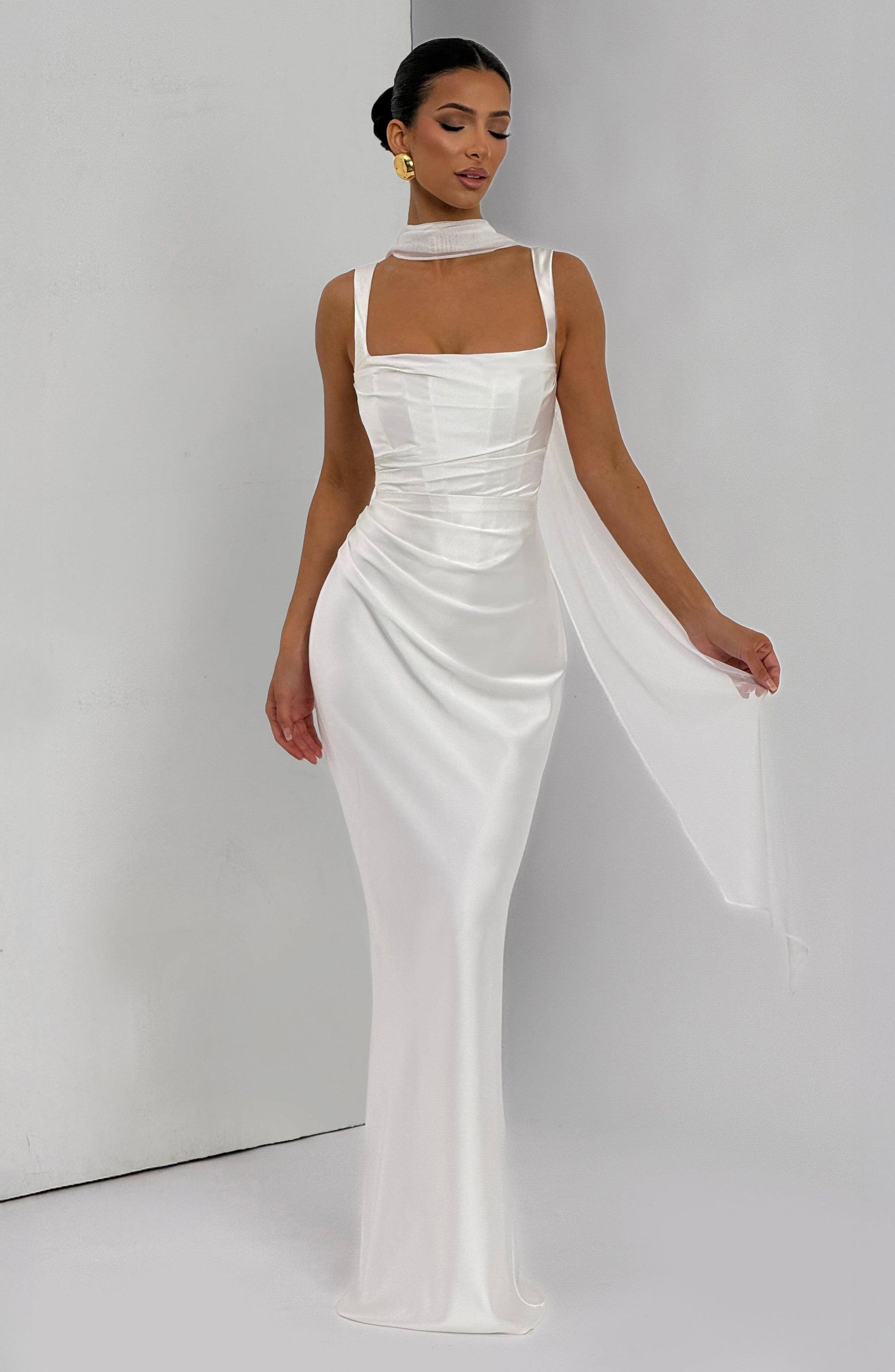 SABINE Maxi Dress - Ivory