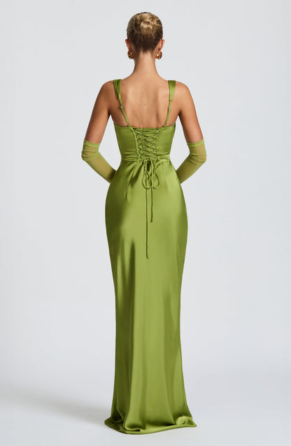 Olive Calanthe Sequin Maxi Dress