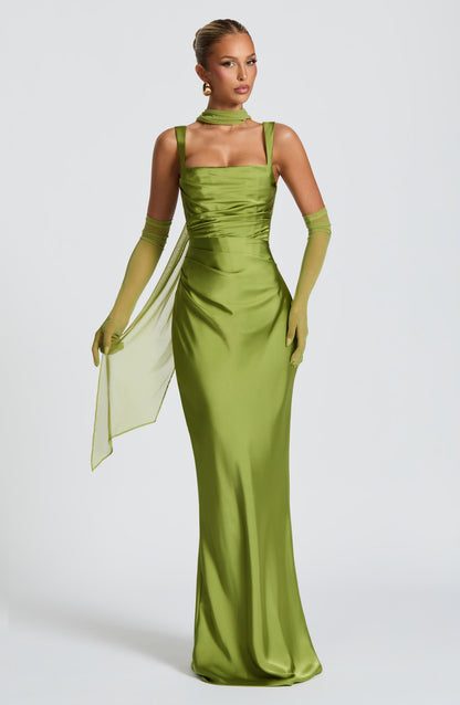 SABINE Maxi Dress - Olive