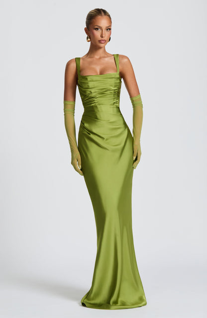 SABINE Maxi Dress - Olive