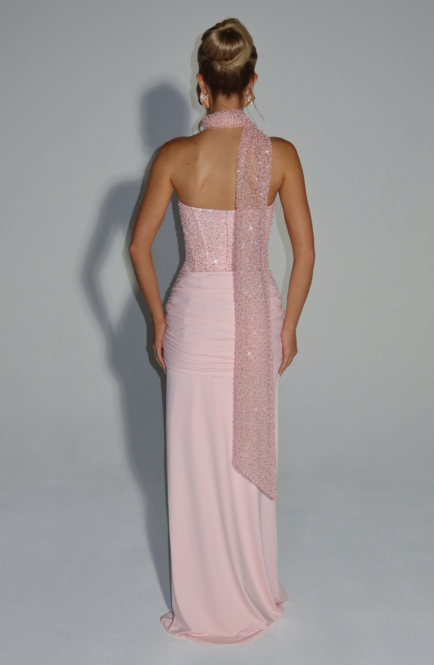 Blush Carina Plum Maxi Dress
