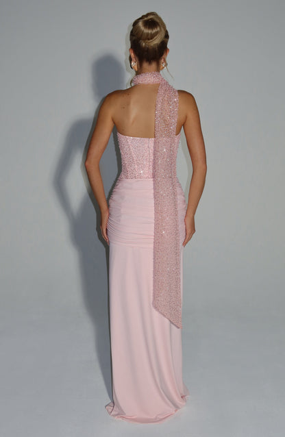 Blush Carina Plum Maxi Dress