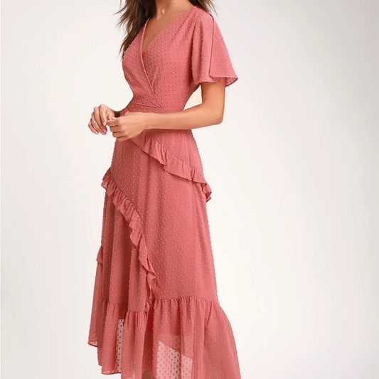 Margot Pink Bridesmaid Dress