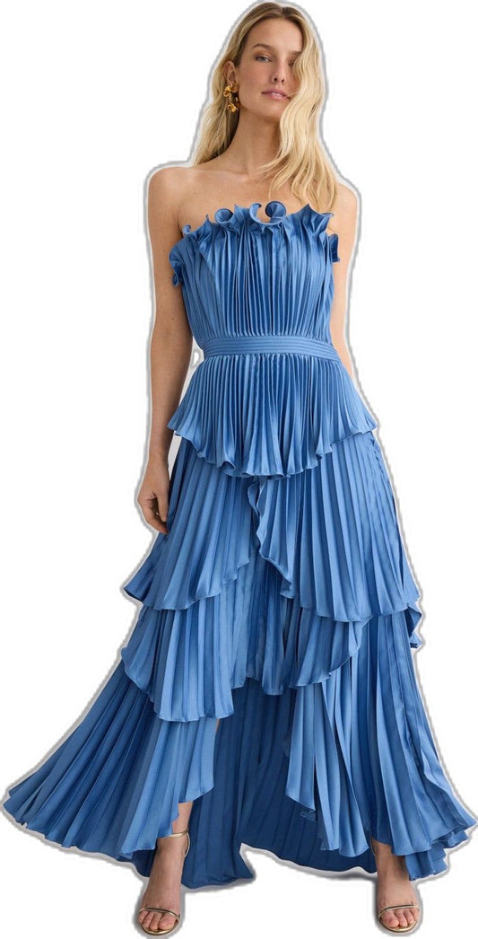 Janey Silk Charmeuse Gown