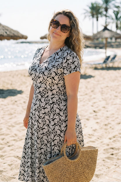 Mambo Cecelia Crimson Midi Dress