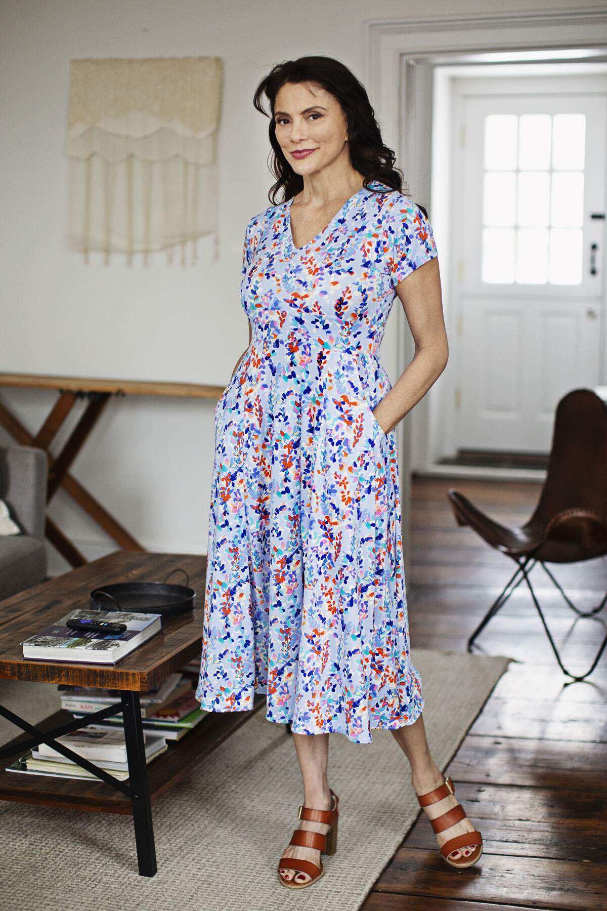 Spring Has Sprung [FINAL SALE] Cecelia Crimson Midi Dress