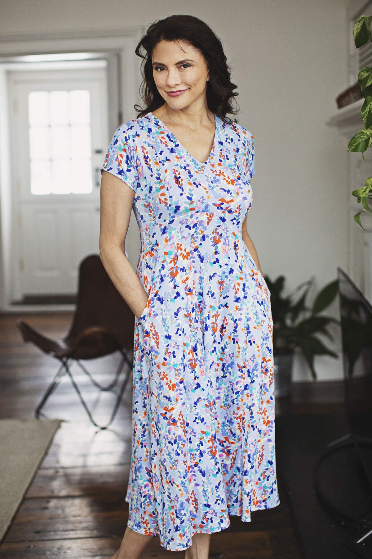 Spring Has Sprung [FINAL SALE] Cecelia Crimson Midi Dress