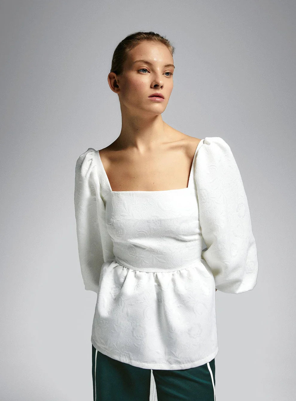 Classic White Blouse