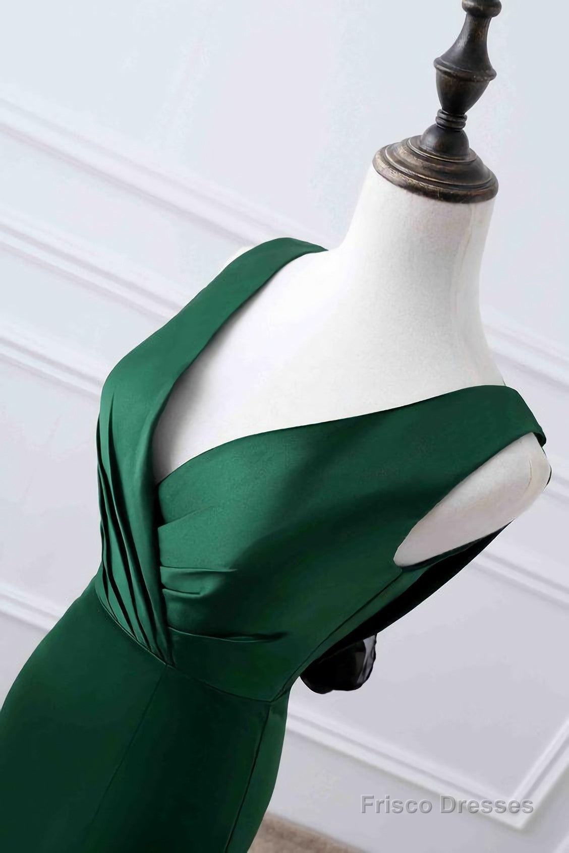 Picture Color Vivienne Matte Satin Mermaid Dress