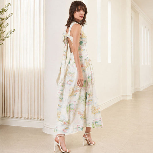 ITALIAN HOLIDAY Eleanor Jacquard Chateau Dress