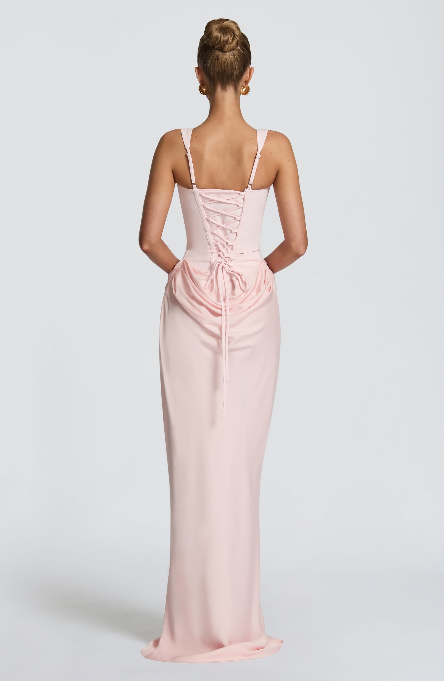 Blush Cornelia Burgundy Maxi Dress