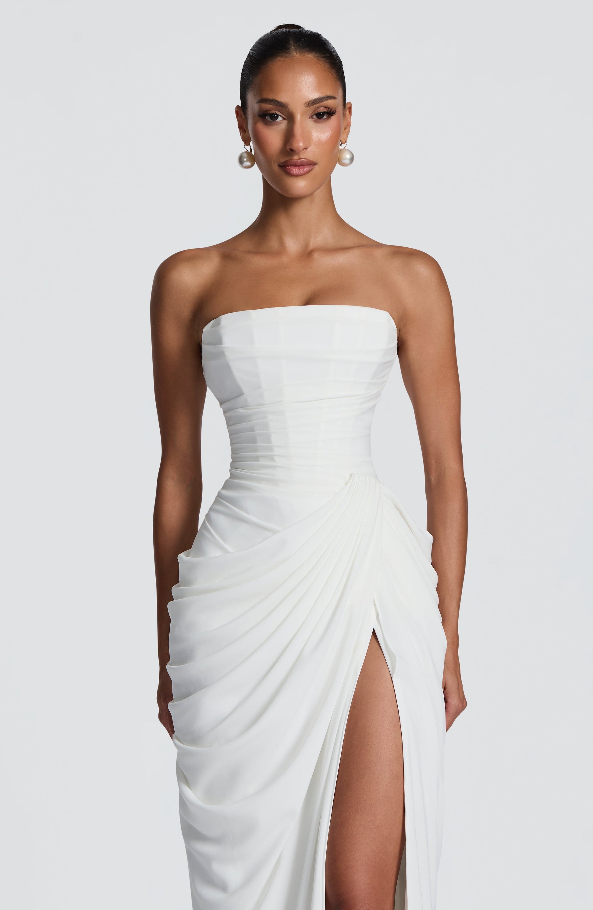 Ivory Cyra Navy Maxi Dress