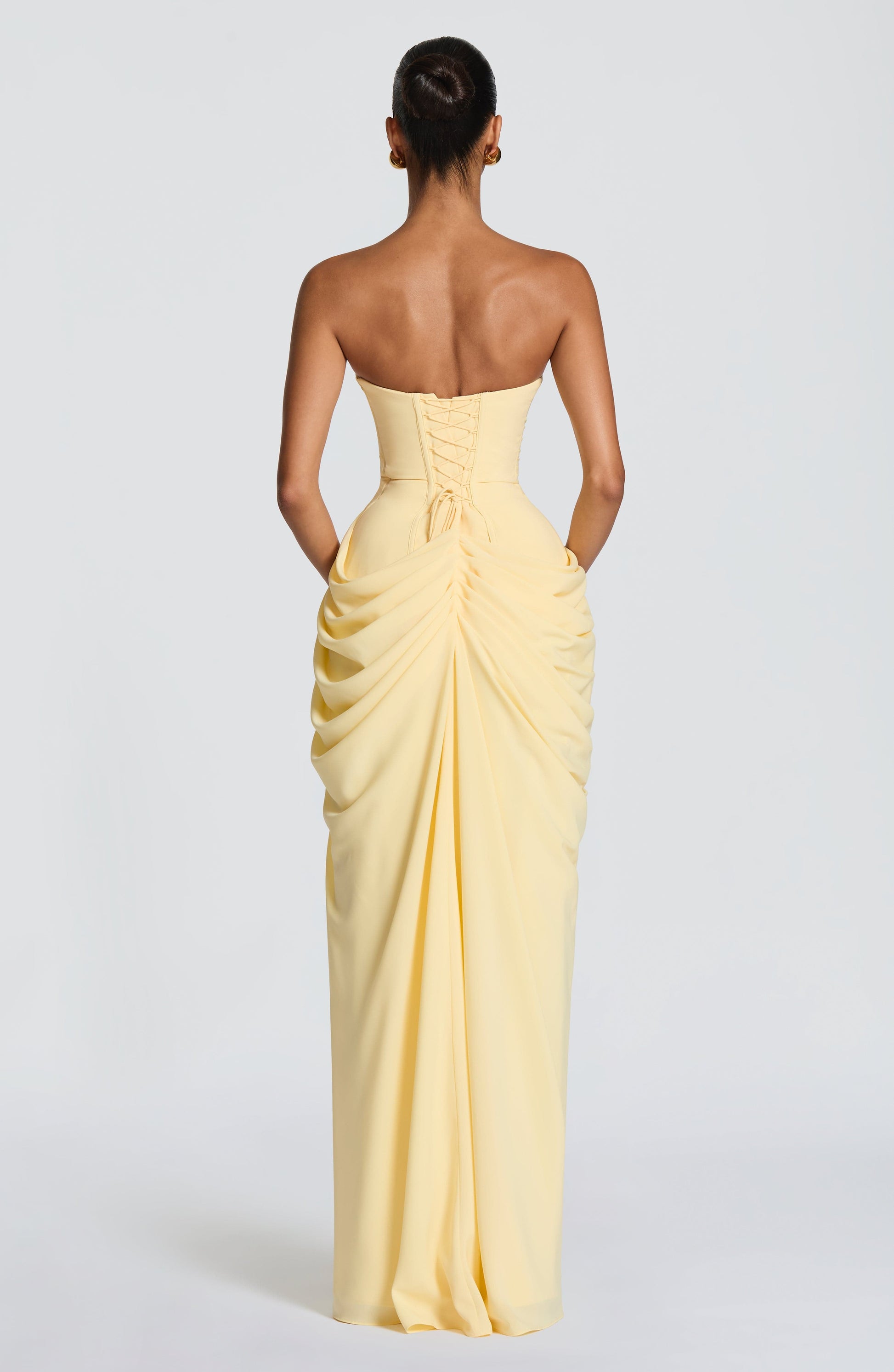 Lemon Cyra Navy Maxi Dress