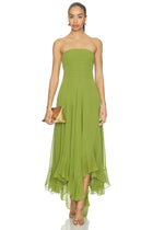 Louisa Silk Charmeuse Dress