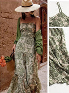 Ophelia Floral Tiered Maxi Dress