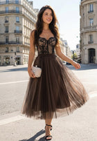 Arabella Panelled Tulle Maxi Skirt