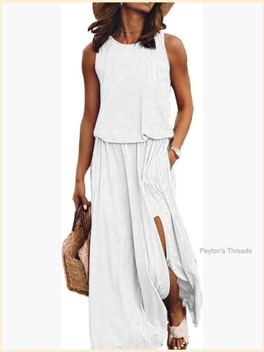 Eloise Linen Maxi Dress