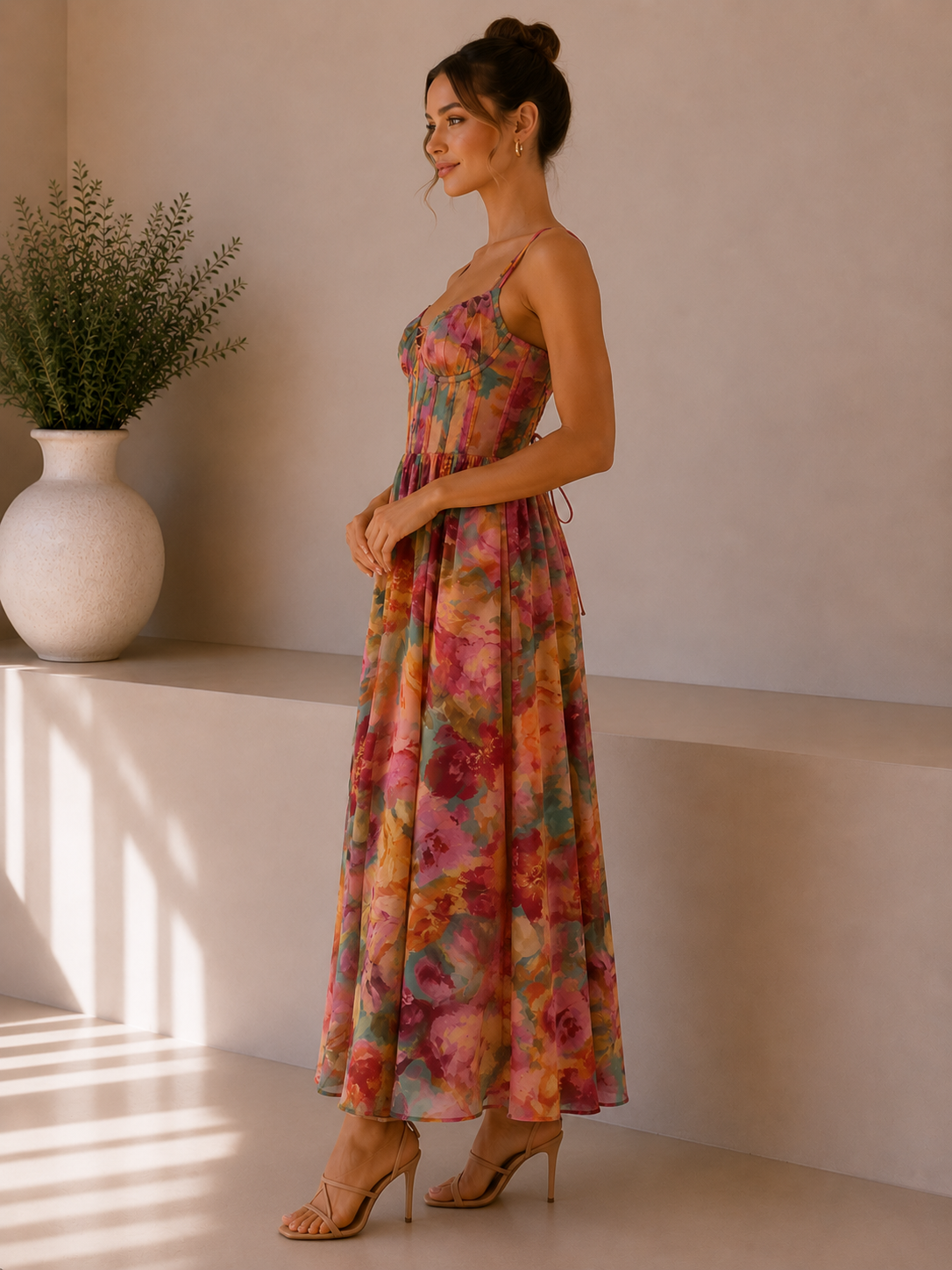 Eliana Floral Maxi Dress
