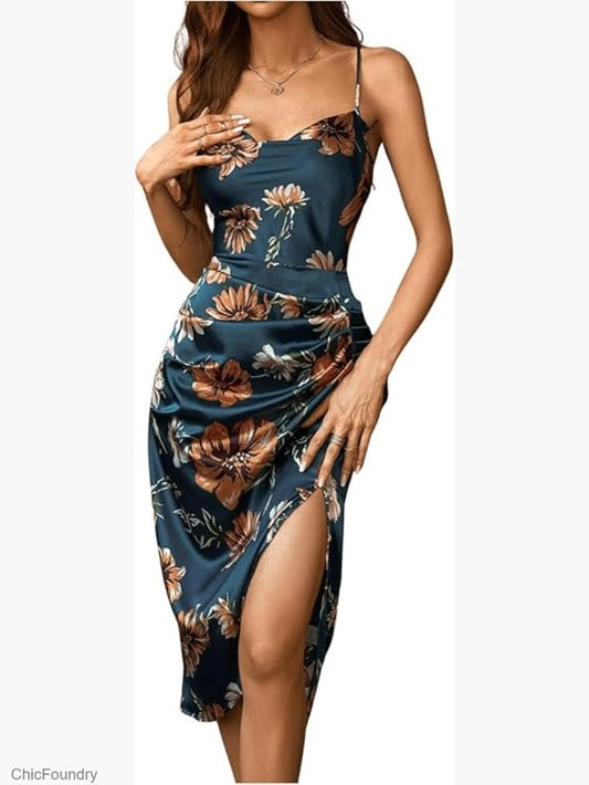 Mariana Satin Cami Dress