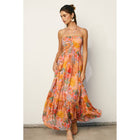 Selene Ruched Maxi Dress